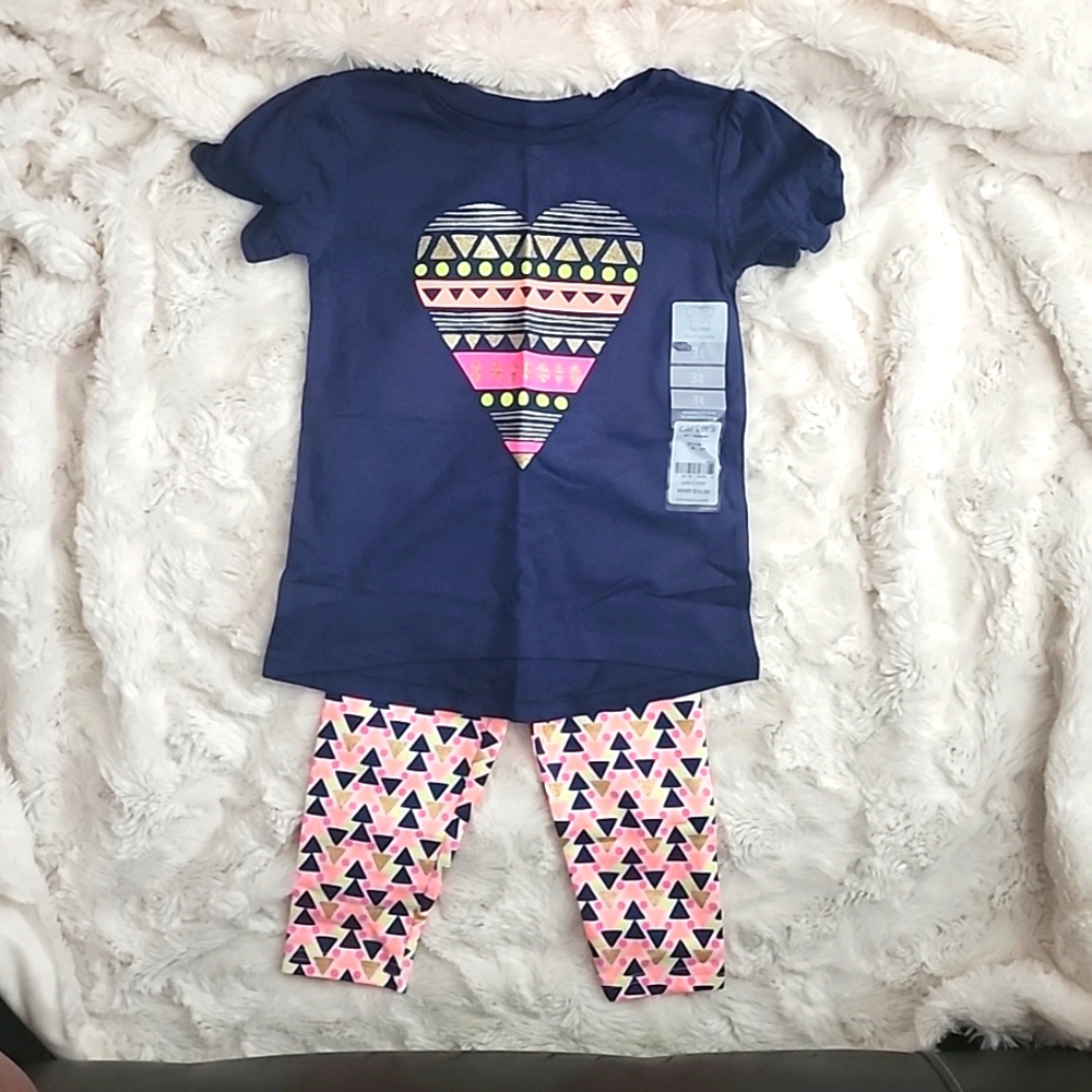 Toddler Girl's Size 3T - Shirt & Leggings